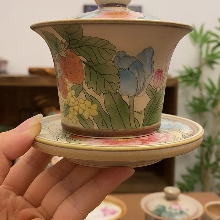 新品手工手绘柴烧51