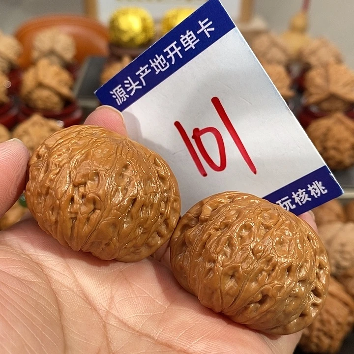 文玩核桃把件40手盘铁锤101号