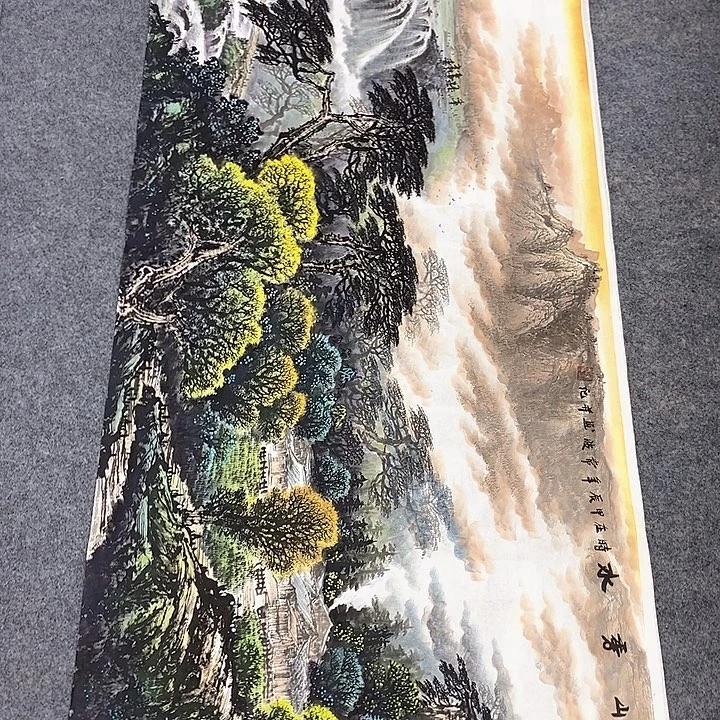 国画国画作品手绘