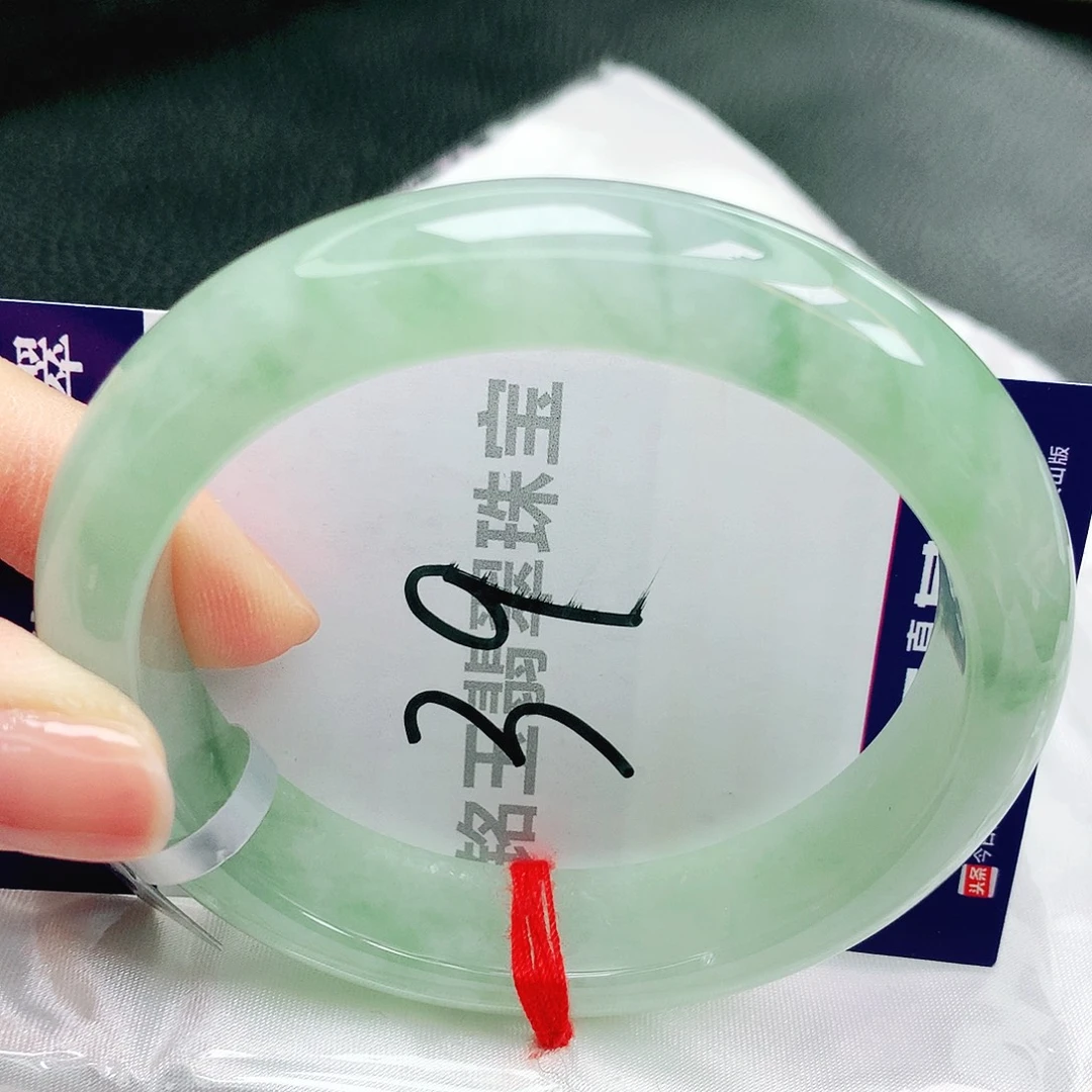 翡翠未镶嵌手镯缅甸天然a货翡翠冰