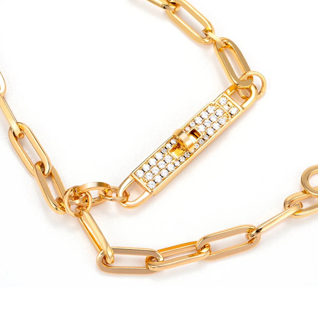 合金项链 凯莉项链轻奢气质百搭精致经典时尚潮流