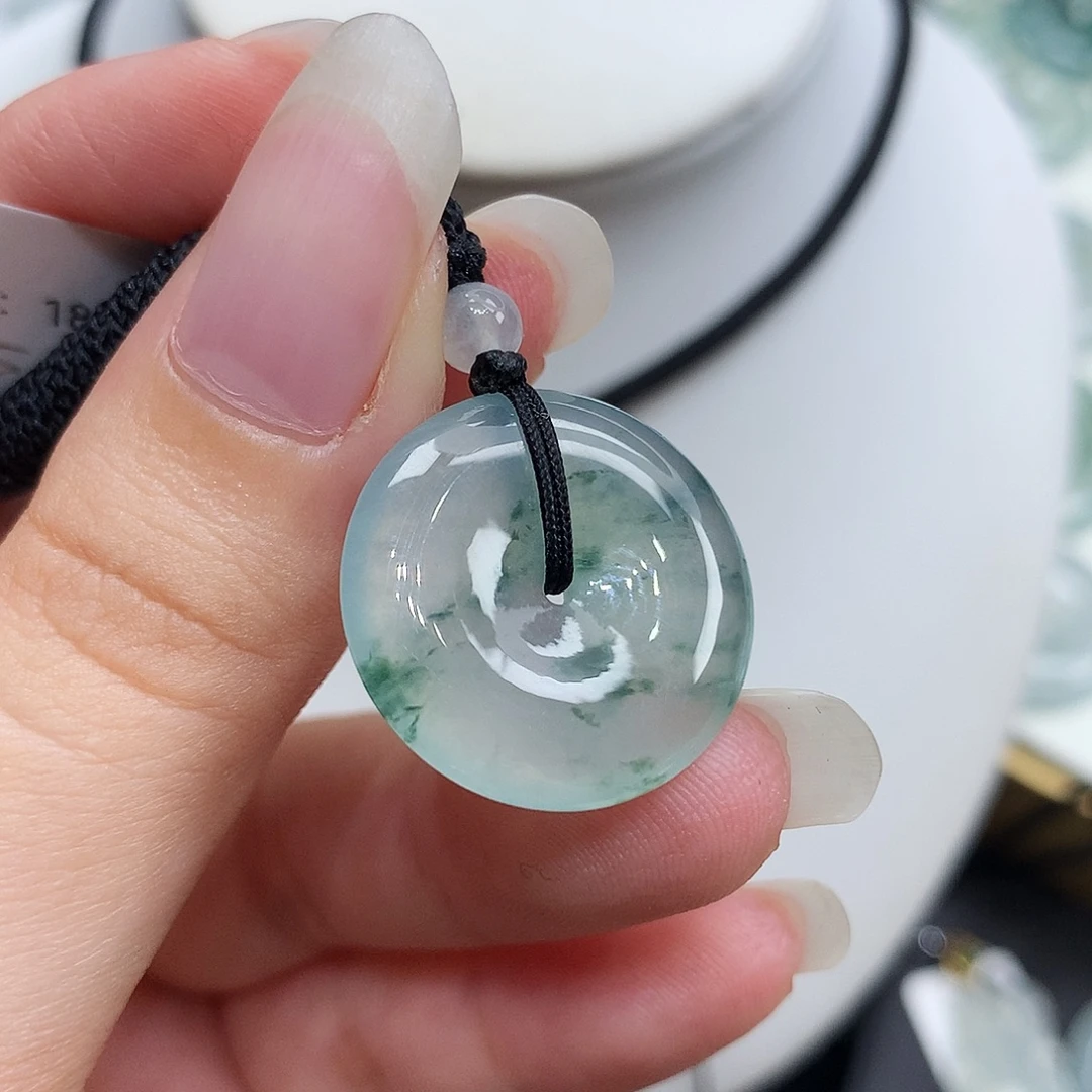 翡翠未镶嵌胸饰翡翠9，20.8/4.3