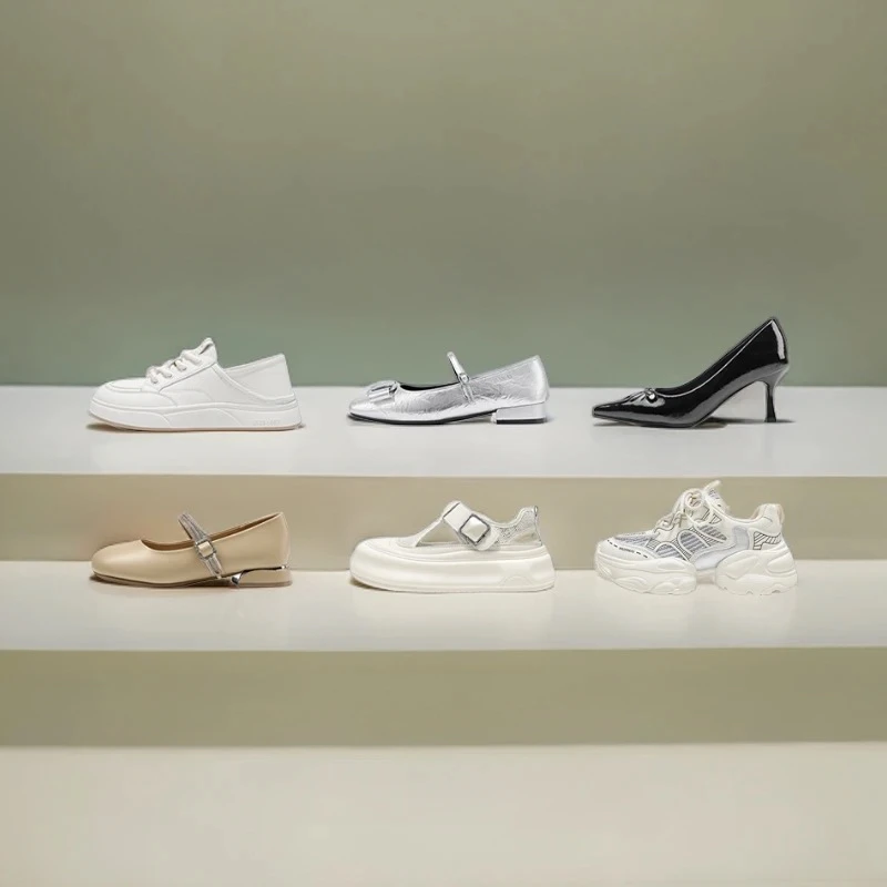 【001-100】老爹鞋防滑轻便舒适四季休闲女士休闲鞋