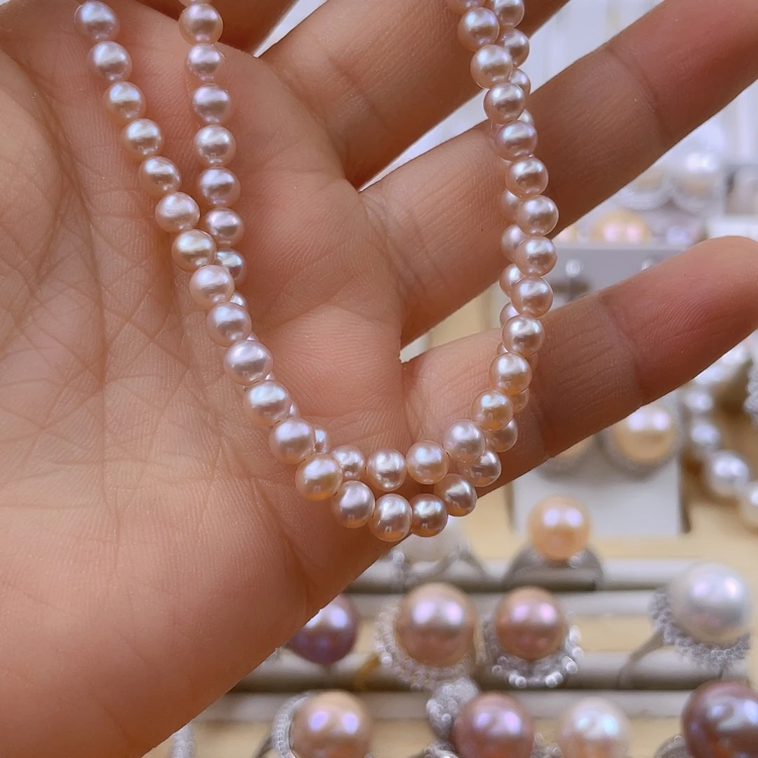 没***糖淡水珍珠颈饰未镶嵌