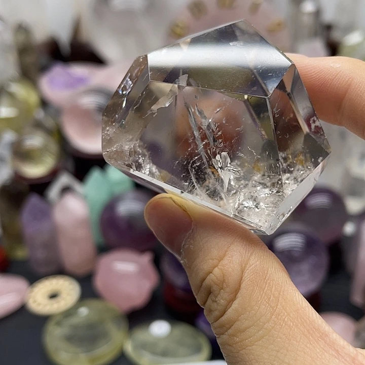 水晶未镶嵌珠宝半成品7