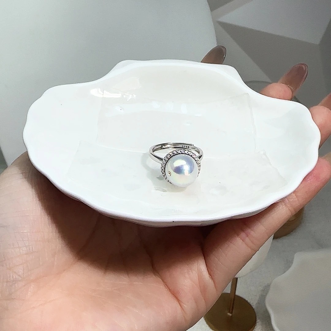 戒指未镶嵌淡水珍珠