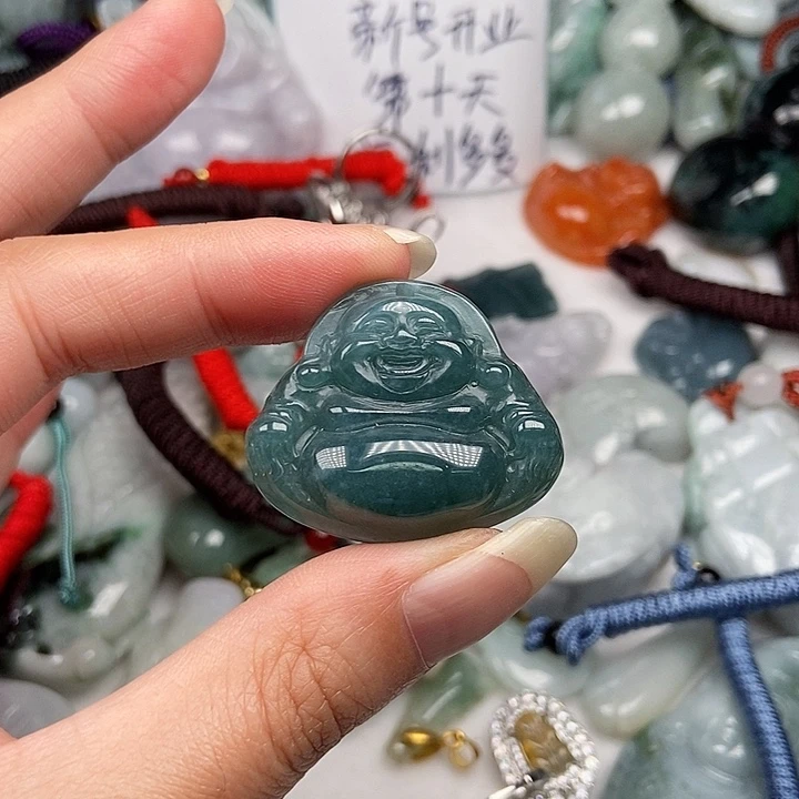 未镶嵌挂件翡翠翡翠