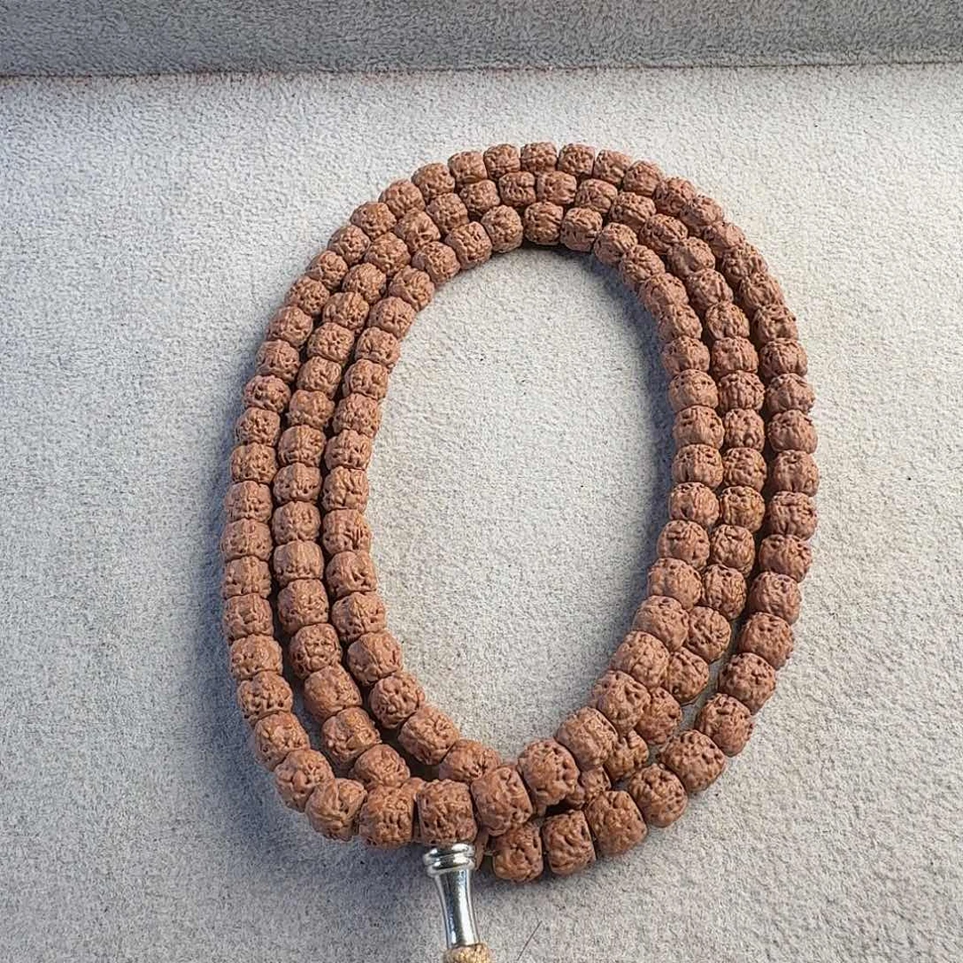 吊坠金刚菩提7+红皮龙切佛手