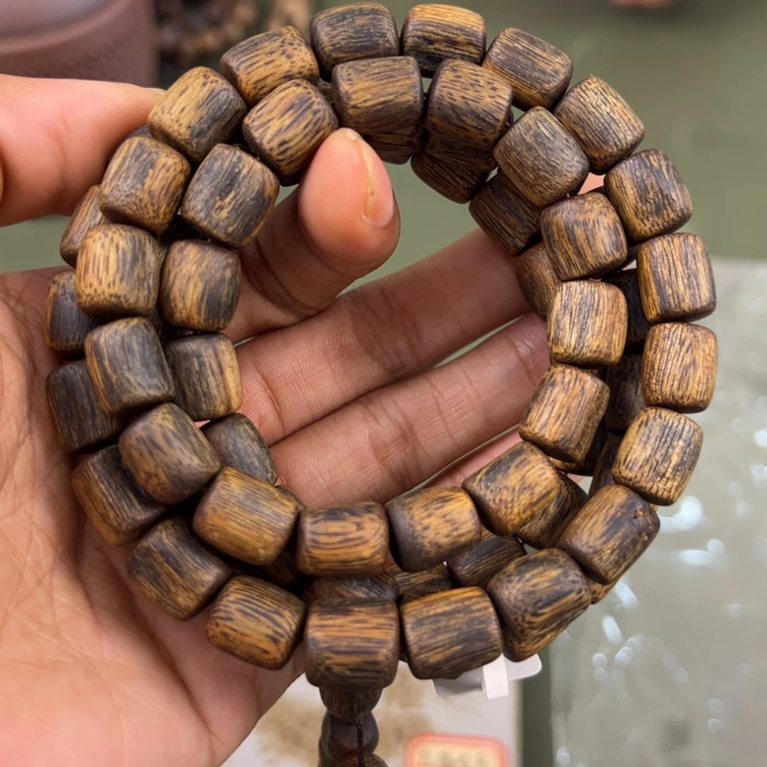手串沉香红土乌身树心油沉水浮卡9/48g