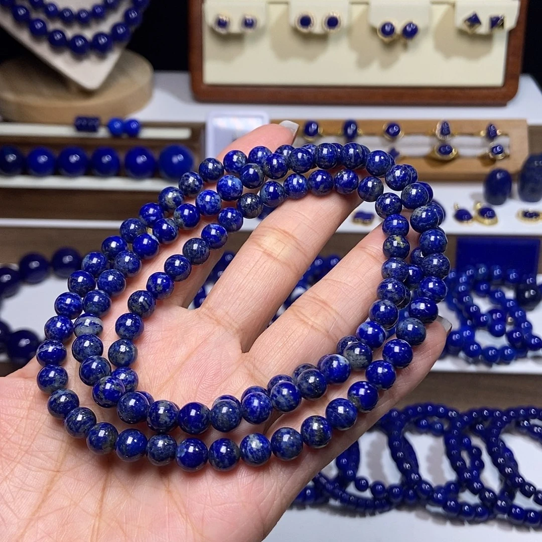 青金石未镶嵌6mm+108