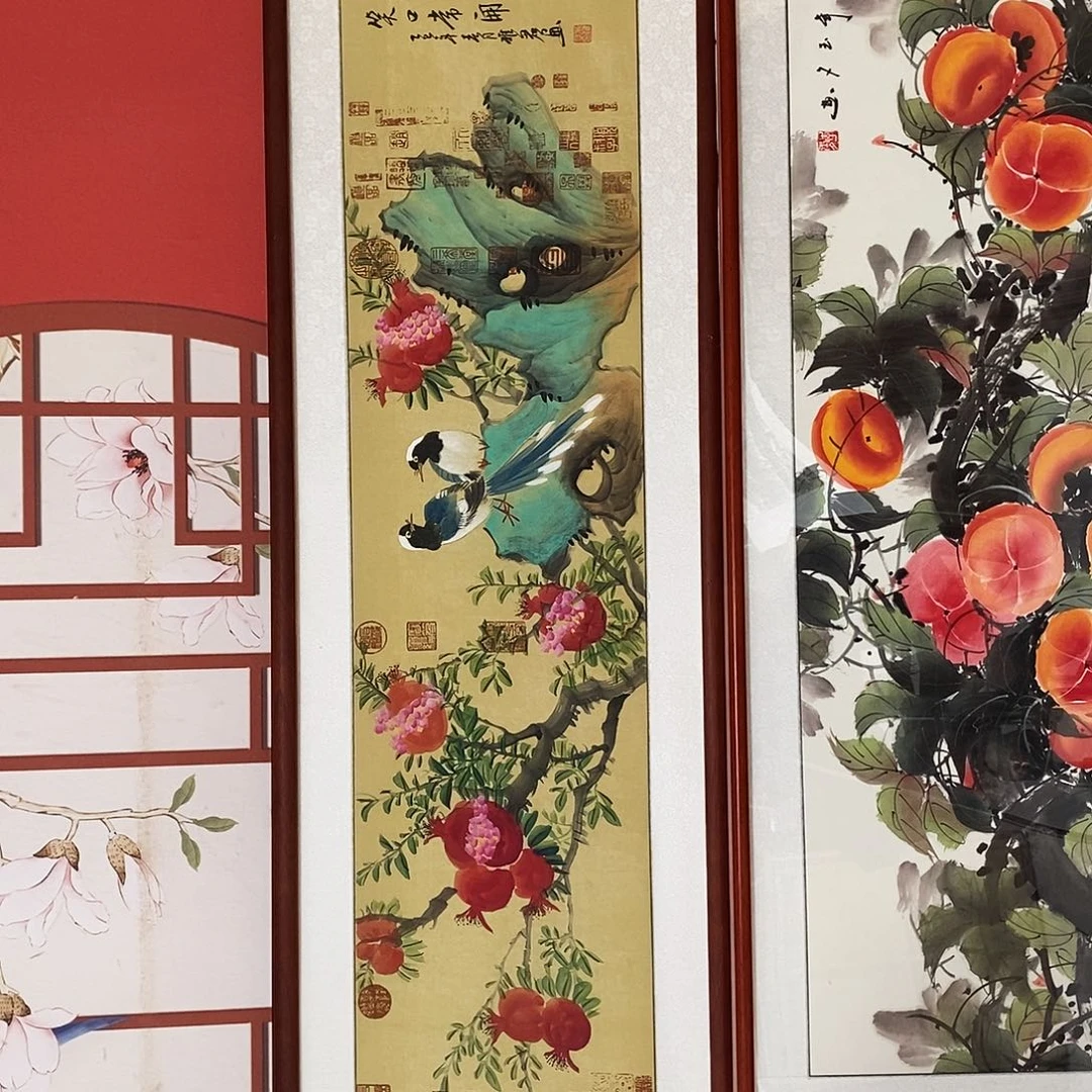 国画带框尺寸47✖️162厘米