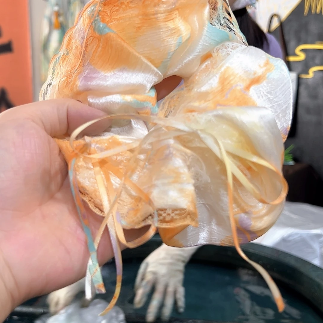 588蕾丝发圈手作