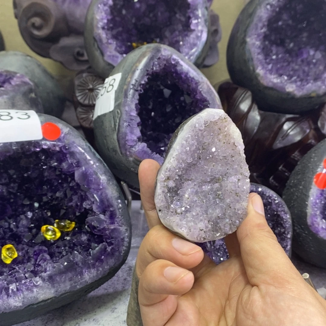 未镶嵌珠宝半成品紫晶395