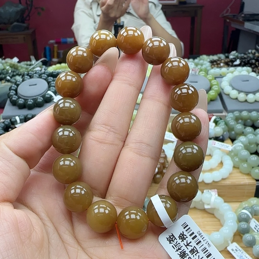 和田玉未镶嵌手串