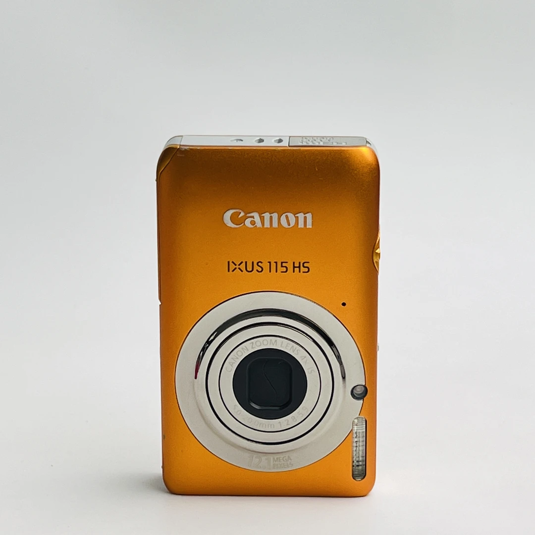 95新 Canon/佳能 ixus115橙色原盒1210万像素4倍变焦实况复古ccd