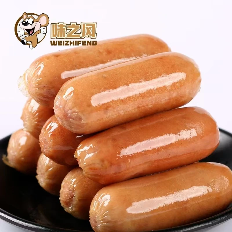 【到手120根】地道肠火山石烤肠黑胡椒原味台湾风味烤肠20g/根D