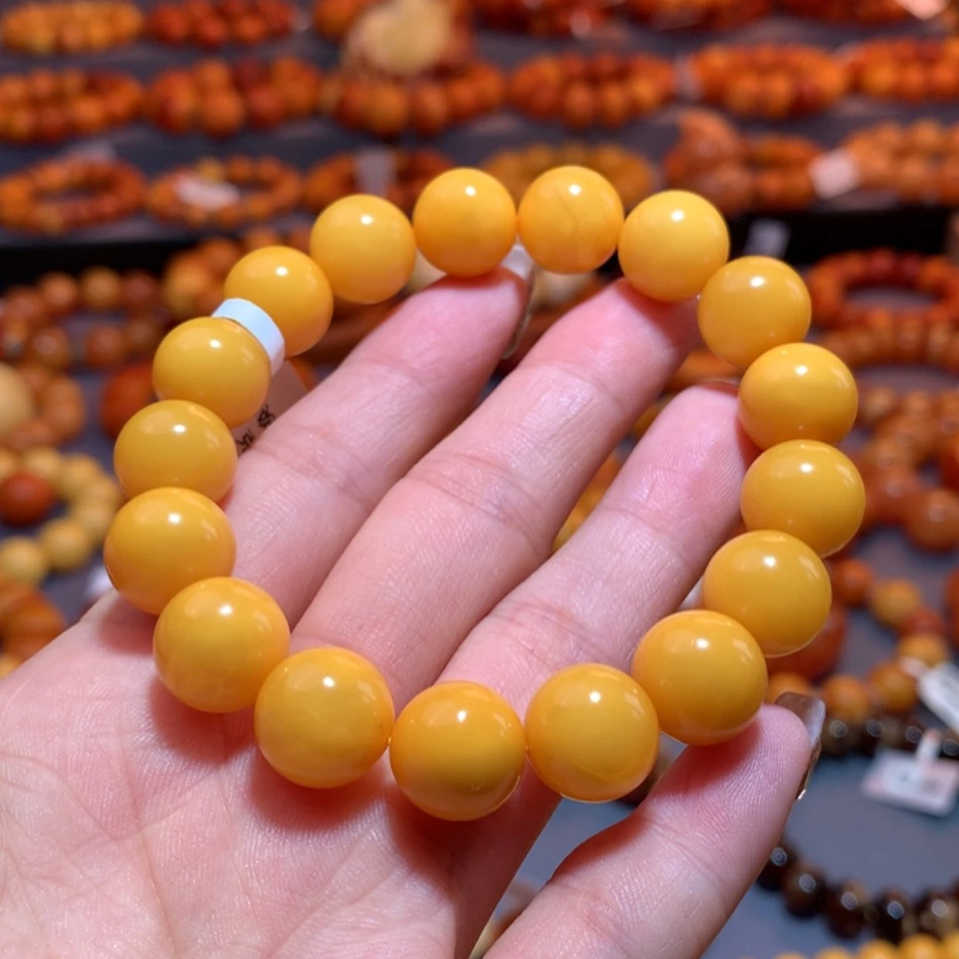 【闪购商品】未镶嵌琥珀手链蜜蜡