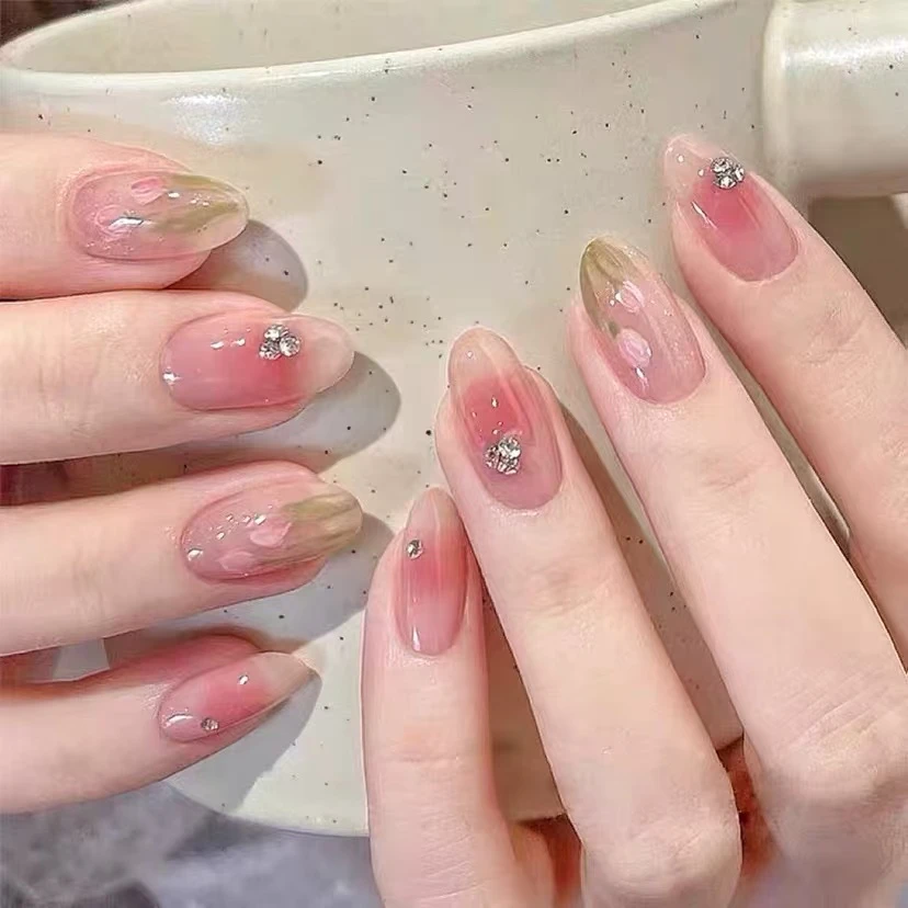 春日来信纯手工穿戴甲纯欲风