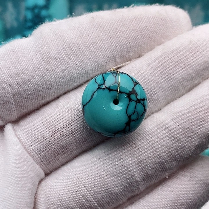 未镶嵌绿松石18m m