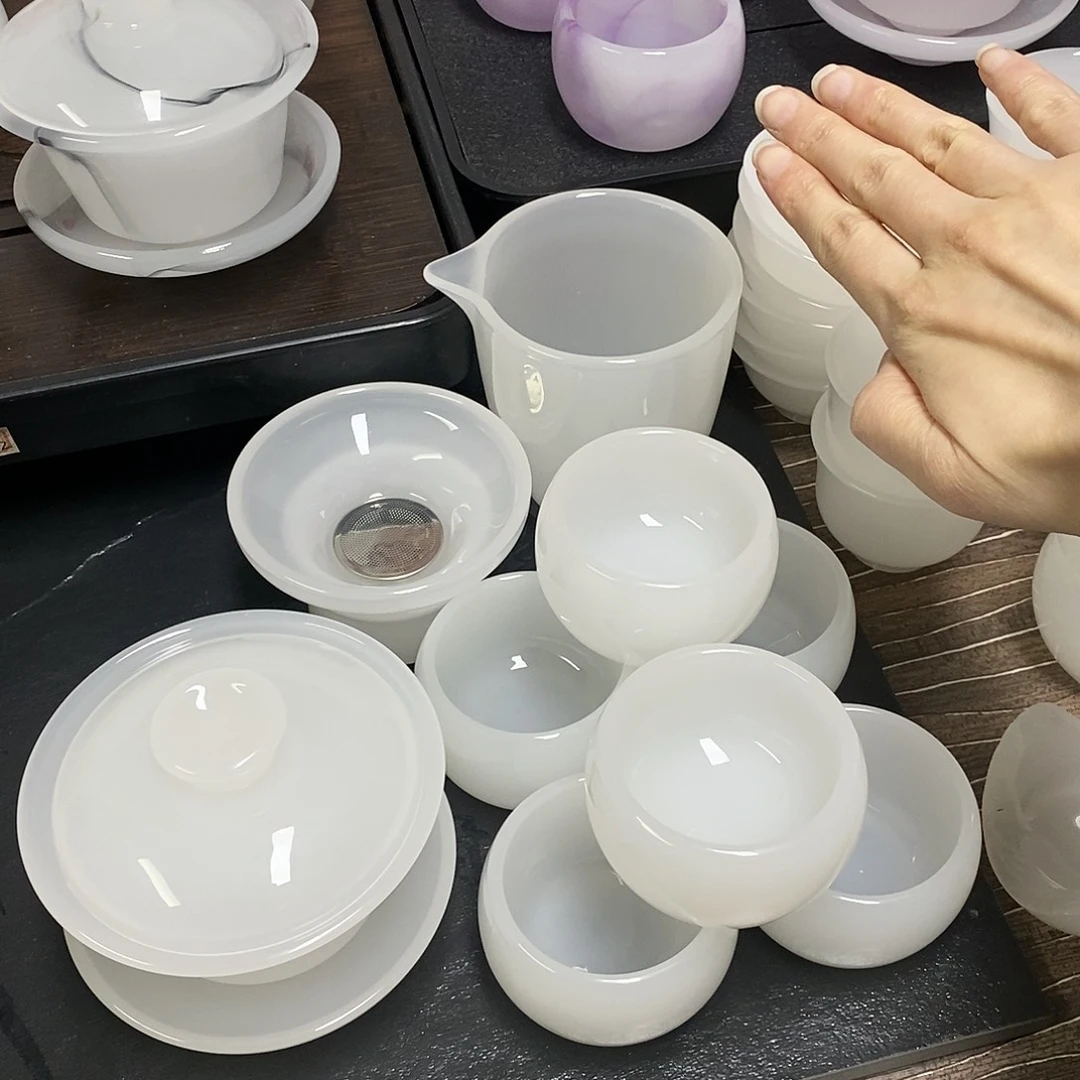 高端琉璃茶具套装