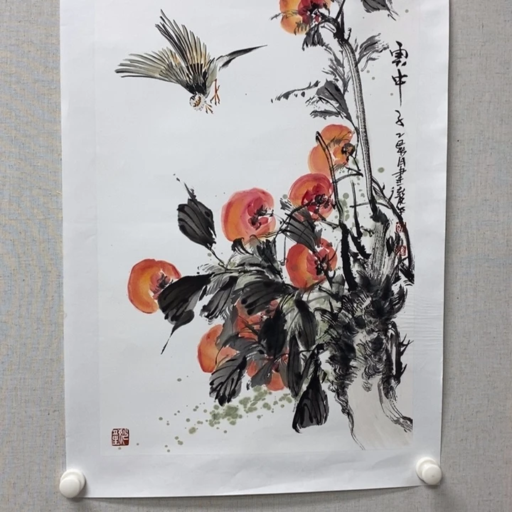 国画亲笔手绘原创