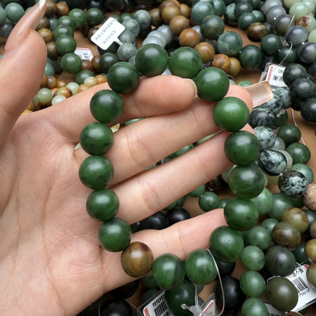 和田玉手串1221z拍一发一