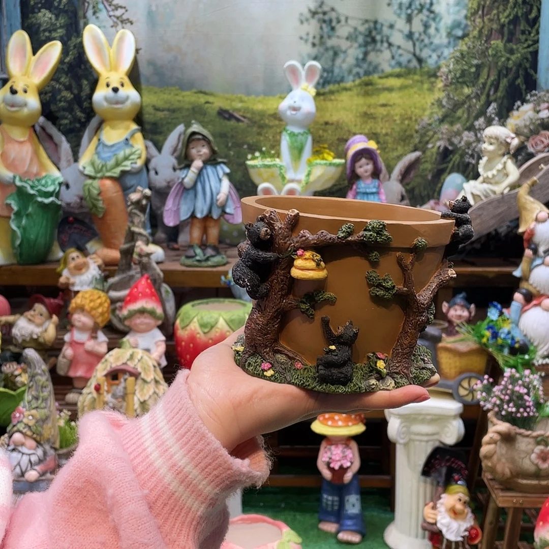 摆件花园摆件红红火火