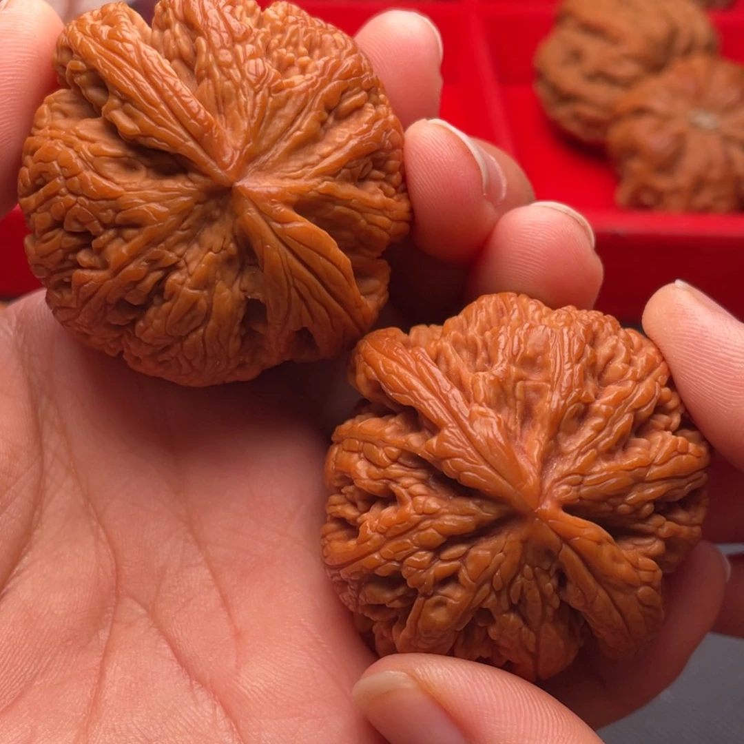 文玩核桃把件秦岭山脉