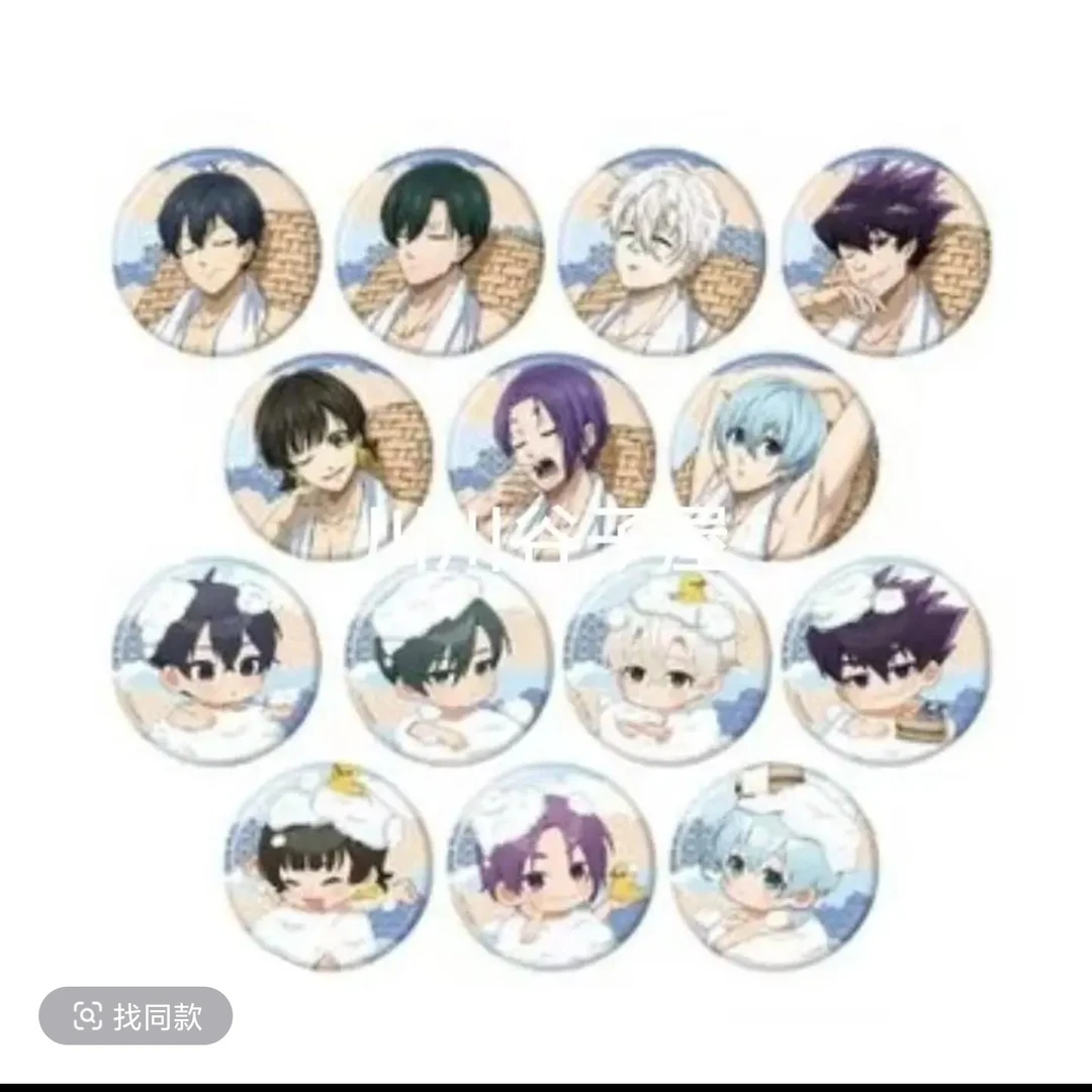 【蓝锁】极乐汤吧唧立牌卡片 默认代拆