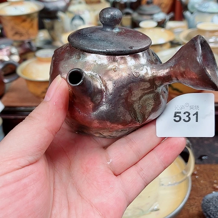 沁庐柴窑古法柴烧全手工茶具