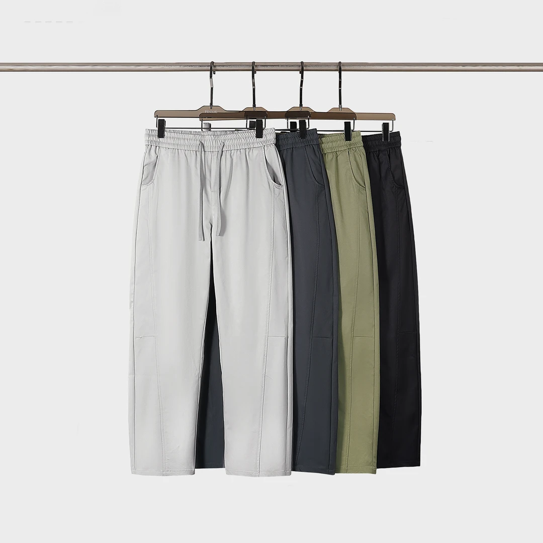 HUYA新款户外运动直筒长裤男士休闲裤宽松弹力裤子25-3251