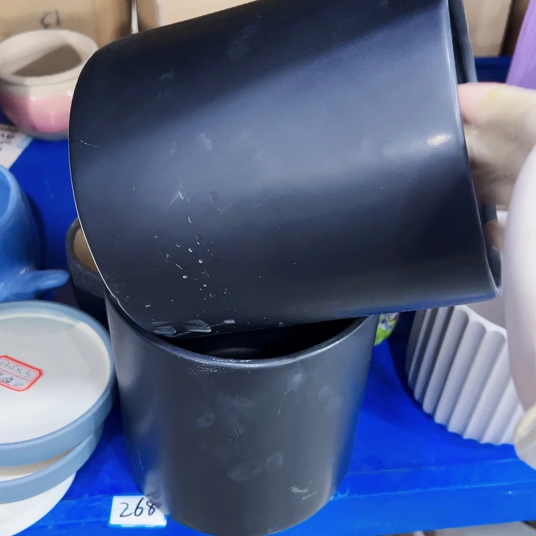 外贸尾货陶瓷花盆凑单10米包邮