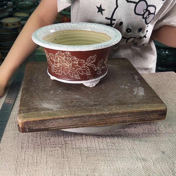 泳坤堂石湾盆陶瓷