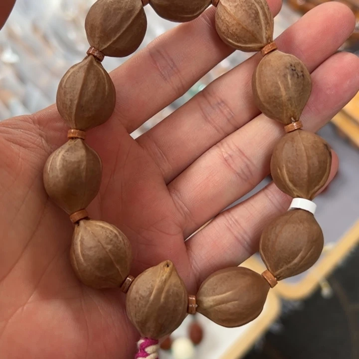 橄榄核手串我****?橄榄核铁核