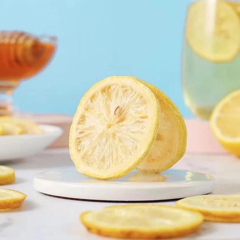 冻干柠檬片高VC冷泡果茶夏天冲泡饮品清爽