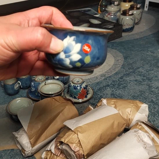 杯S****e景德镇瓷器两才盖碗