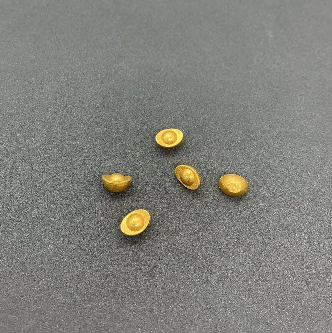 瑞福珠宝 手工镶嵌 经典小元宝 H877