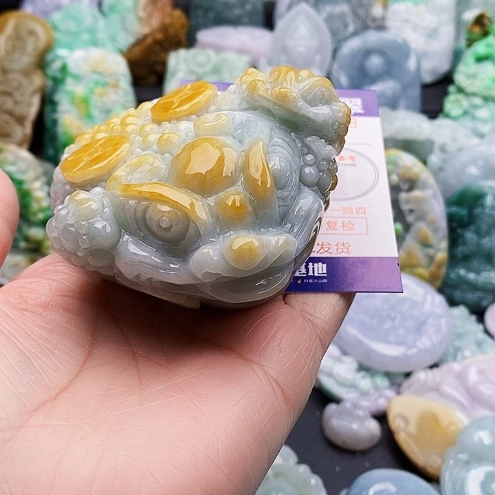 吊坠(不含链)未镶嵌翡翠（****.