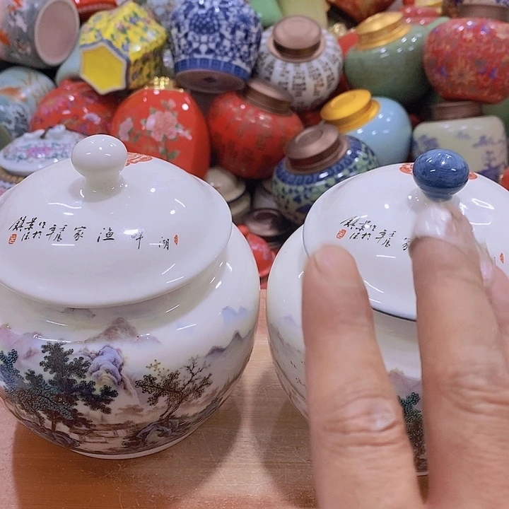 摆件茶叶罐储存罐密封罐