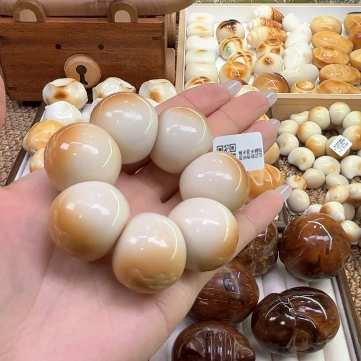 手串菩提根/象牙果10.31.39象牙果碳烤kt胖肠微瑕