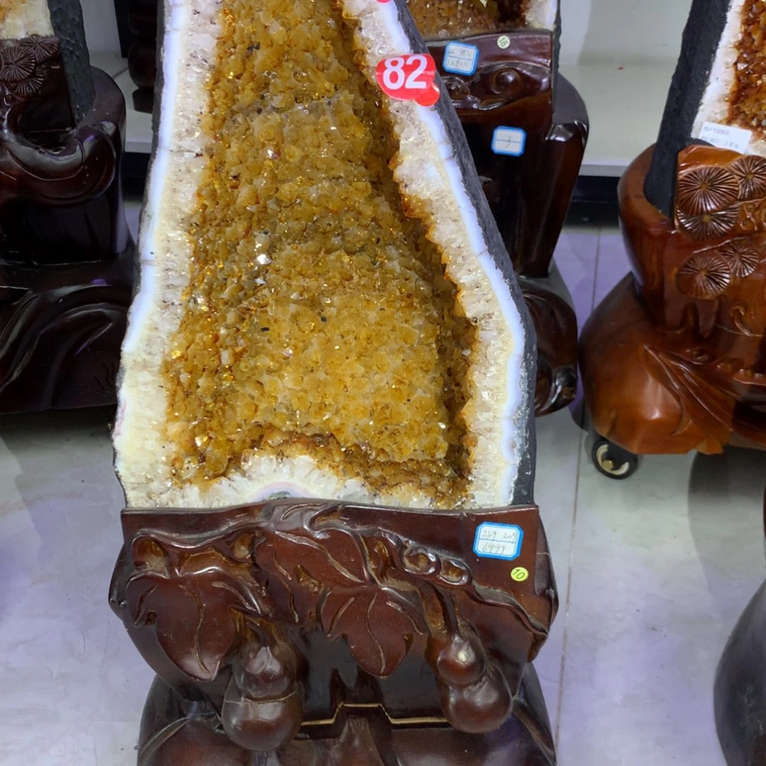 大型摆件（非配饰）未镶嵌水晶芳