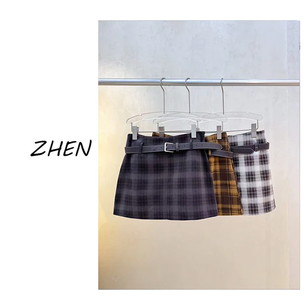 【ZHEN】25Y00330 2025新款短裤显瘦遮肉小众设计款