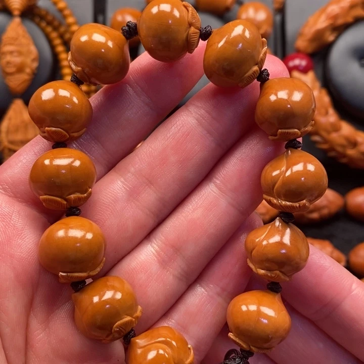 橄榄核手串15桃子