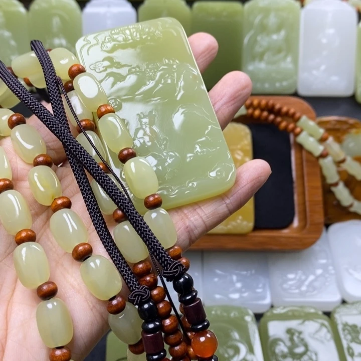石材昆仑山料一套