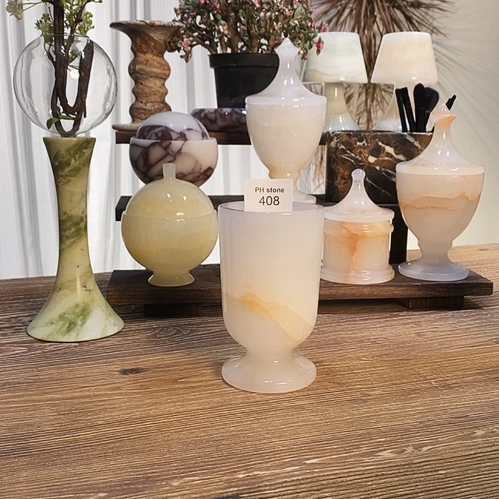 石材408白冰玉杯子