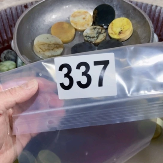 【闪购商品】蛇纹石玉珠宝半成品未镶嵌?**柔