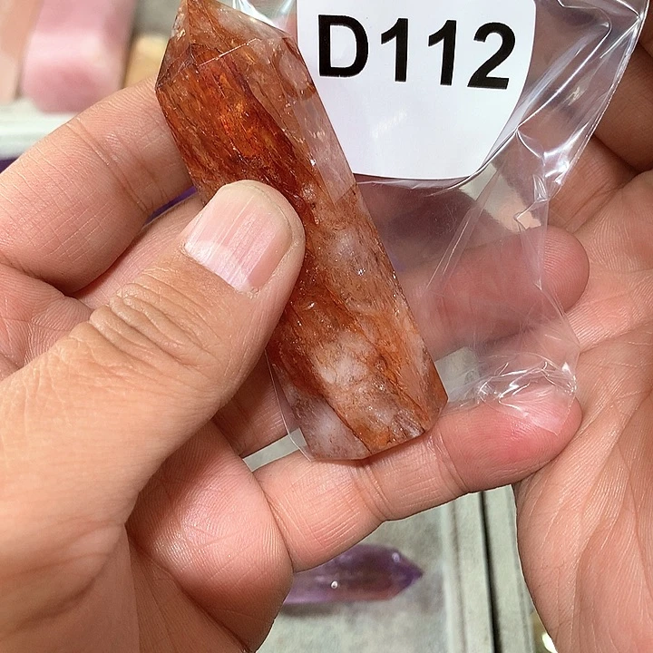 水晶天然水晶柱子D112未镶嵌我***不