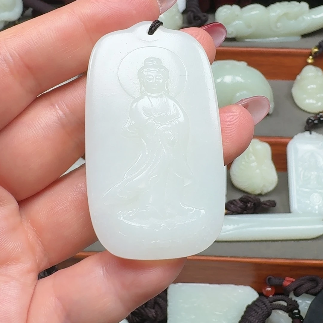 爱***头和田玉未镶嵌挂件