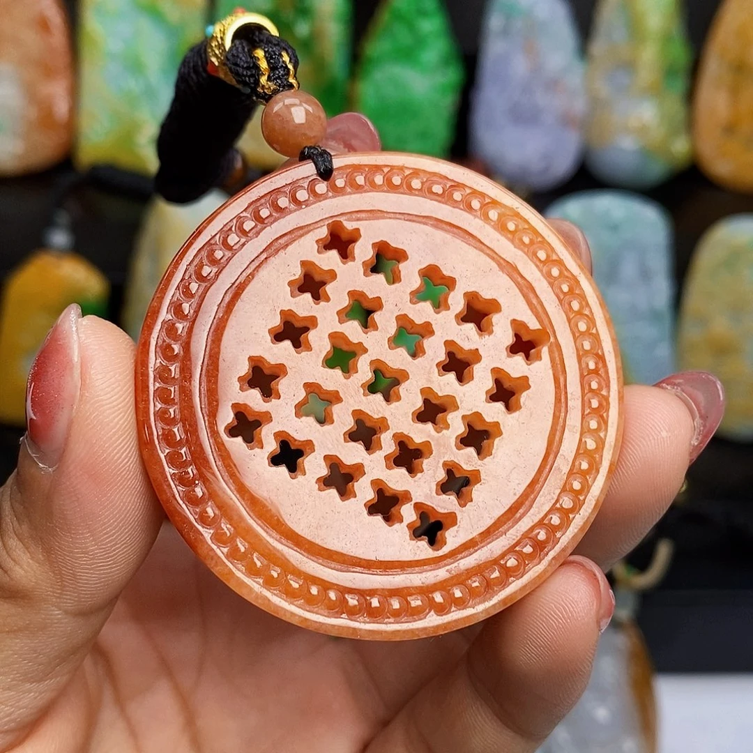 颈饰未镶嵌翡翠翡翠A货一物一证放漏价
