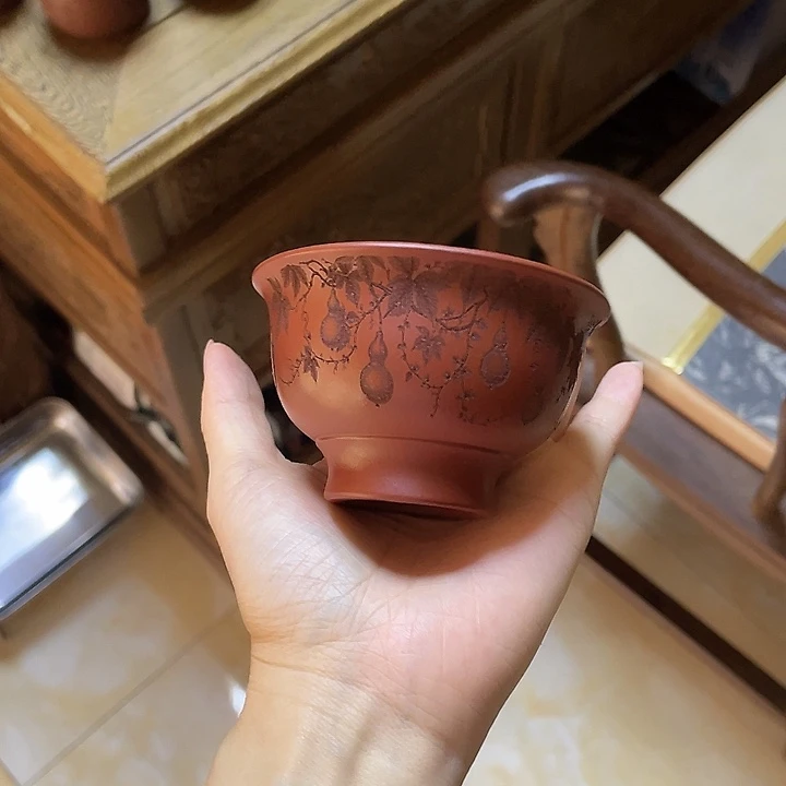 茶壶紫砂全手工打造
